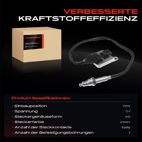 1x Nox Sensor Nitrogen Oxide Lamdasonde Vorne für Mercedes-Benz W447 W222 Sprinter B906 906 Bild 1x Nox Sensor Nitrogen Oxide Lamdasonde Vorne für Mercedes-Benz W447 W222 Sprinter B906 906
