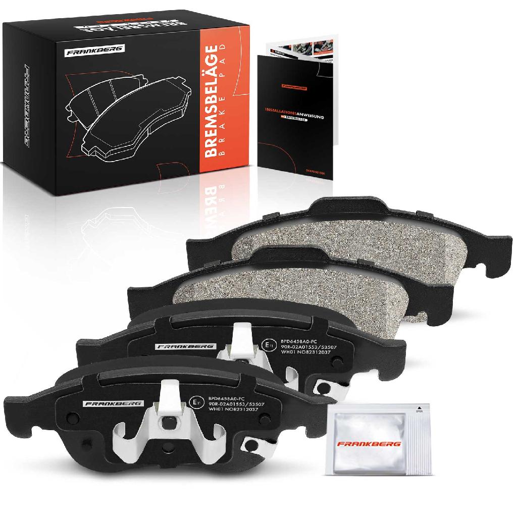 4x Bremsbeläge Vorderachse für Fiat 500X Jeep Renegade SUV 1.2L 2014-2025