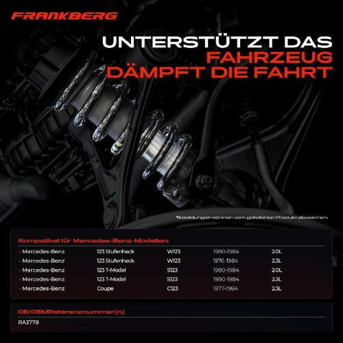 2x Fahrwerksfeder Vorderachse für Mercedes-Benz 123 W123 S123 Coupe C123 1976-1984 Bild 2x Fahrwerksfeder Vorderachse für Mercedes-Benz 123 W123 S123 Coupe C123 1976-1984