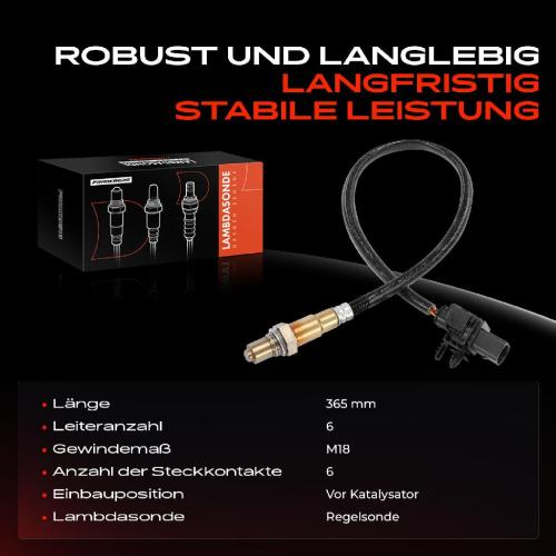 Frankberg 1x Lambdasonde Regelsonde Vor Katalysator für Hyundai Accent IV Elantra Stufenheck H-1/Starex Bus KIA Bild Frankberg 1x Lambdasonde Regelsonde Vor Katalysator für Hyundai Accent IV Elantra Stufenheck H-1/Starex Bus KIA