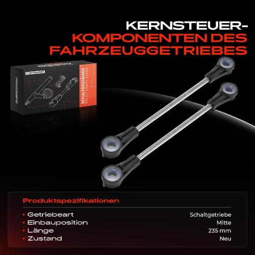 2x Wählstange Schaltstange für VW Golf 1J1 1J5 Bora 1J2 Seat Leon Skoda Octavia Bild 2x Wählstange Schaltstange für VW Golf 1J1 1J5 Bora 1J2 Seat Leon Skoda Octavia