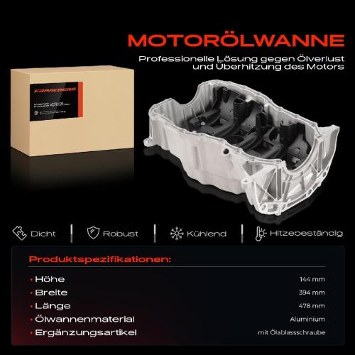 Frankberg 1x Ölwanne Motorölwanne für Ford Transit Fiat Ducato Citroën Jumper Peugeot Boxer 2.2L Bild Frankberg 1x Ölwanne Motorölwanne für Ford Transit Fiat Ducato Citroën Jumper Peugeot Boxer 2.2L