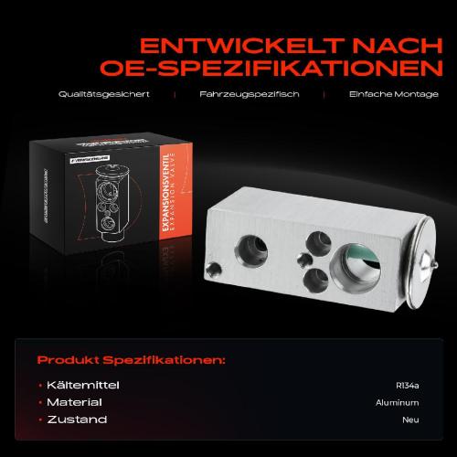 1x Expansionsventil Klimaanlage für Citroën C5 III RD C6 TD Peugeot 407 6D 6C 6E Bild 1x Expansionsventil Klimaanlage für Citroën C5 III RD C6 TD Peugeot 407 6D 6C 6E