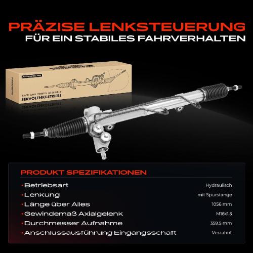 1x Lenkgetriebe Servolenkgetriebe für Mercedes-Benz M-Klasse W163 ML 230-430 1998-2000 Bild 1x Lenkgetriebe Servolenkgetriebe für Mercedes-Benz M-Klasse W163 ML 230-430 1998-2000