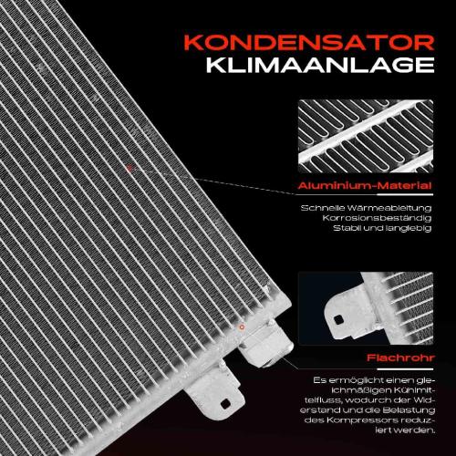 Frankberg 1x Kondensator Klimaanlage für Dacia Logan Sandero Renault Megane Scénic A0/1 Bild Frankberg 1x Kondensator Klimaanlage für Dacia Logan Sandero Renault Megane Scénic A0/1