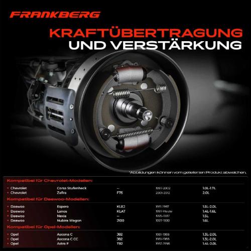 2x Radbremszylinder Hinten für Opel Astra F Corsa Vectra Chevrolet Daewoo Espero Bild 2x Radbremszylinder Hinten für Opel Astra F Corsa Vectra Chevrolet Daewoo Espero