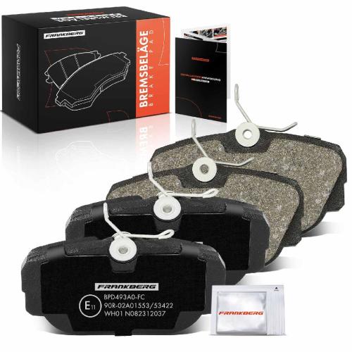 4x Bremsbeläge Vorderachse für BMW 3er E30 Cabriolet Touring Z1 Roadster 1.6L 1.8L 2.0L 2.3L 2.4L 1982-1994 Bild 4x Bremsbeläge Vorderachse für BMW 3er E30 Cabriolet Touring Z1 Roadster 1.6L 1.8L 2.0L 2.3L 2.4L 1982-1994