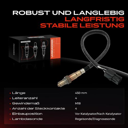 Frankberg 1x Lambdasonde Regelsonde/Diagnosesonde Vor/Nach Katalysator für Chevrolet Niva Lada 110 112 Kalina Bild Frankberg 1x Lambdasonde Regelsonde/Diagnosesonde Vor/Nach Katalysator für Chevrolet Niva Lada 110 112 Kalina