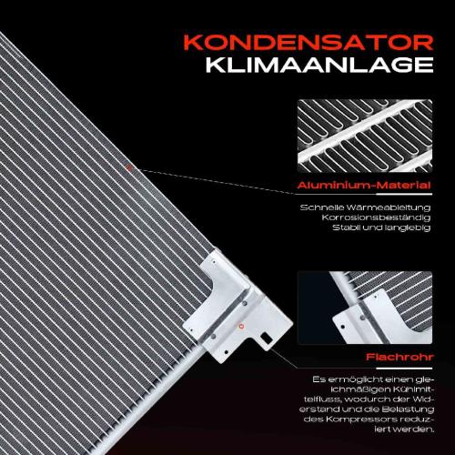 Frankberg 1x Kondensator Klimaanlage für Mercedes-Benz V-Klasse 638/2 Vito Bus Kasten W638 Bild Frankberg 1x Kondensator Klimaanlage für Mercedes-Benz V-Klasse 638/2 Vito Bus Kasten W638