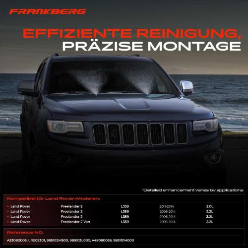 1x Waschwasserpumpe Scheibenreinigung Vorne für Land Rover Freelander 2 L359 2006-2014 Bild 1x Waschwasserpumpe Scheibenreinigung Vorne für Land Rover Freelander 2 L359 2006-2014