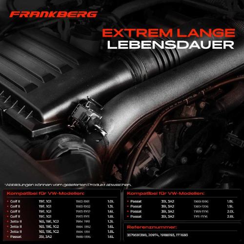 Frankberg 1x Druckschalter Klimaanlage für VW Golf II 19E 1G1 Passat 35I 3A2 Jetta II 165 1G2 Bild Frankberg 1x Druckschalter Klimaanlage für VW Golf II 19E 1G1 Passat 35I 3A2 Jetta II 165 1G2