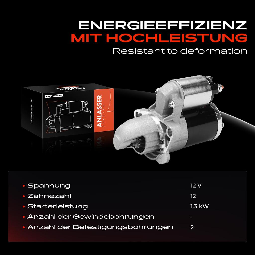 1x Anlasser Starter für Alfa Romeo 159 Sportwagon Brera Spider Fiat Croma 1.9L 2.2L 2005-2011