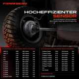 2x ABS Sensor Vorderachse beidseitig für Mercedes-Benz EQC N293 GLC X253 Coupe C253 2.0L 2.1L 2015-2023