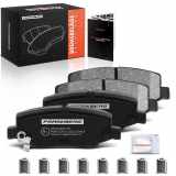 4x Bremsbeläge Hinterachse für Dodge Nitro Van Jeep Cherokee Compass Wrangler III 2006-2017