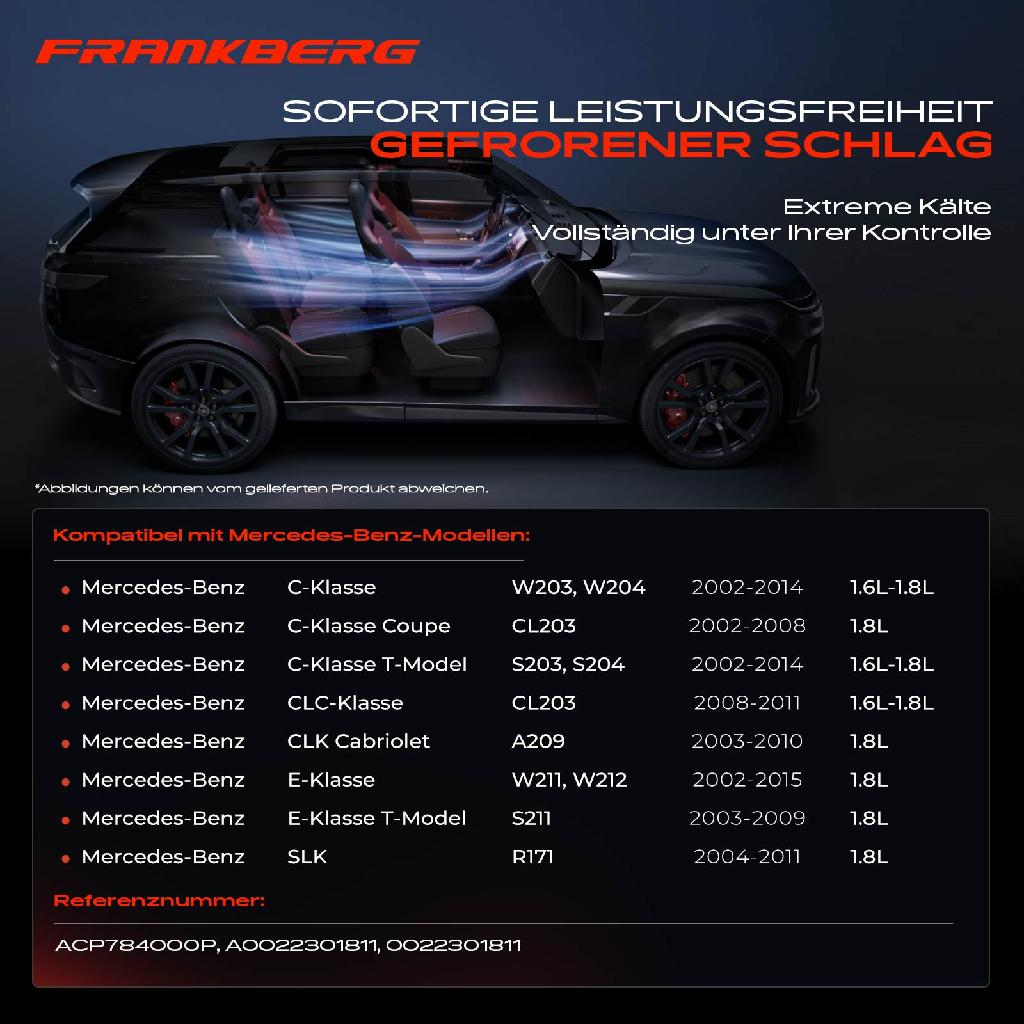 1x Klimakompressor für Mercedes-Benz W204 W203 CL203 W211 S211 W212