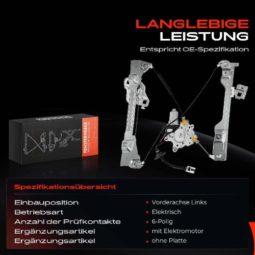 1x Fensterheber Vorne Links für Nissan 350 Z Coupe 2003-2009 80721CD011 Bild 1x Fensterheber Vorne Links für Nissan 350 Z Coupe 2003-2009 80721CD011