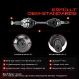 1x Antriebswelle Vorderachse Links für Ford Mondeo III Turnier Stufenheck B5Y B4Y BWY 2001-2007