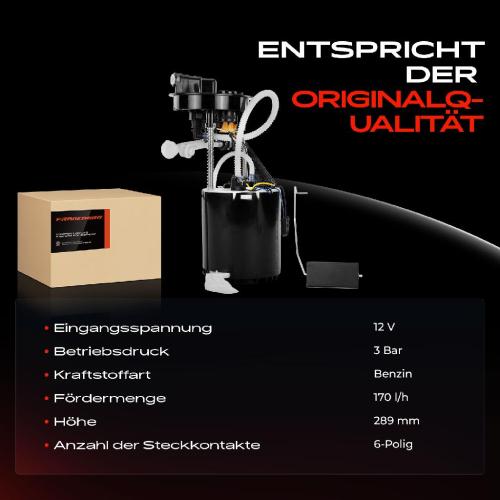 Frankberg 1x Kraftstoffpumpe für Volvo S80 II 124 V70 III 135 XC60 156 XC70 II 136 3.0L 3.2L 2.5L 2007-2017 Bild Frankberg 1x Kraftstoffpumpe für Volvo S80 II 124 V70 III 135 XC60 156 XC70 II 136 3.0L 3.2L 2.5L 2007-2017