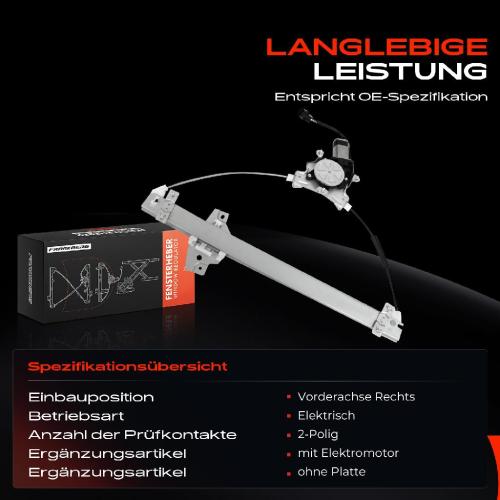 1x Fensterheber Vorne Rechts für Hyundai Getz TB 2002-2009 Bild 1x Fensterheber Vorne Rechts für Hyundai Getz TB 2002-2009
