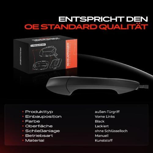1x Türgriff Links außen für Mercedes-Benz A-Klasse W176 B-Klasse W242 W246 W204 C204 S204 W212 S212 Bild 1x Türgriff Links außen für Mercedes-Benz A-Klasse W176 B-Klasse W242 W246 W204 C204 S204 W212 S212