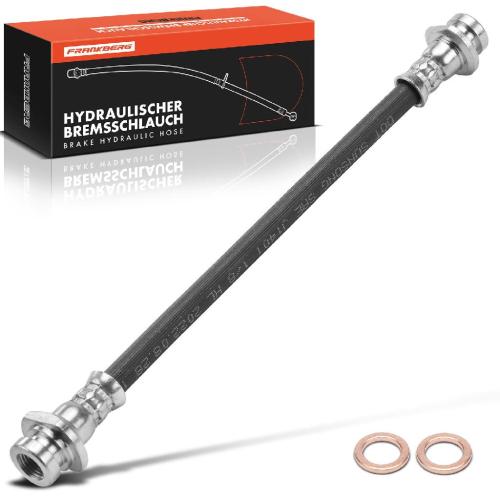 Frankberg 1x Bremsschlauch Bremsschl uche Hinterachse Links oder Rechts f r Nissan Juke F15 1.6L Bj ab 2010 Bild Frankberg 1x Bremsschlauch Bremsschl uche Hinterachse Links oder Rechts f r Nissan Juke F15 1.6L Bj ab 2010