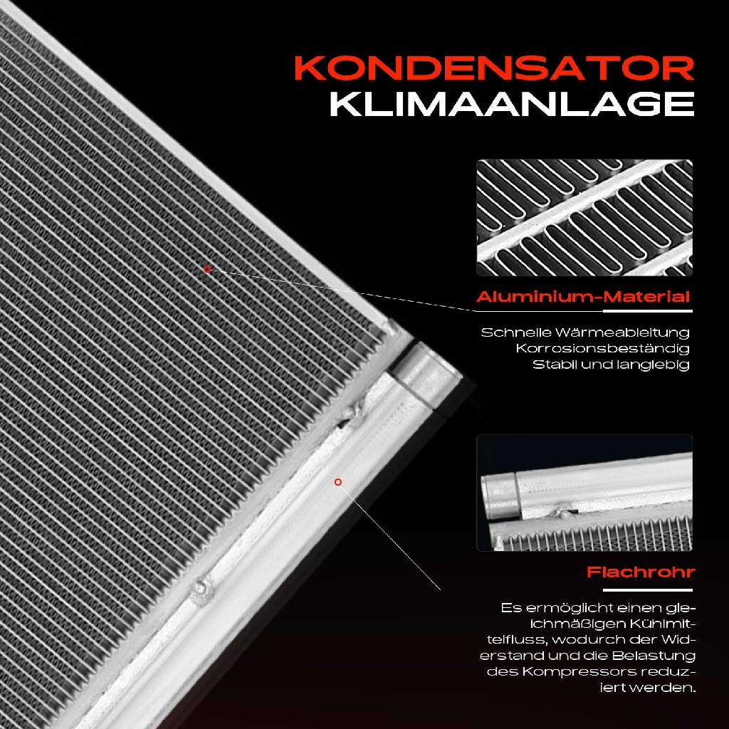 1x Kondensator Klimaanlage für Hyundai i30 Kombi PD PDE PDEN PDE 1.4L 2016-2020