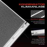 1x Kondensator Klimaanlage für Hyundai i30 Kombi PD PDE PDEN PDE 1.4L 2016-2020