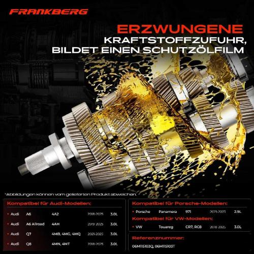 Frankberg 1x Ölpumpe für VW Touareg Audi A6 4A2 Allroad 4AH Q7 Q8 Porsche Panamera Bild Frankberg 1x Ölpumpe für VW Touareg Audi A6 4A2 Allroad 4AH Q7 Q8 Porsche Panamera