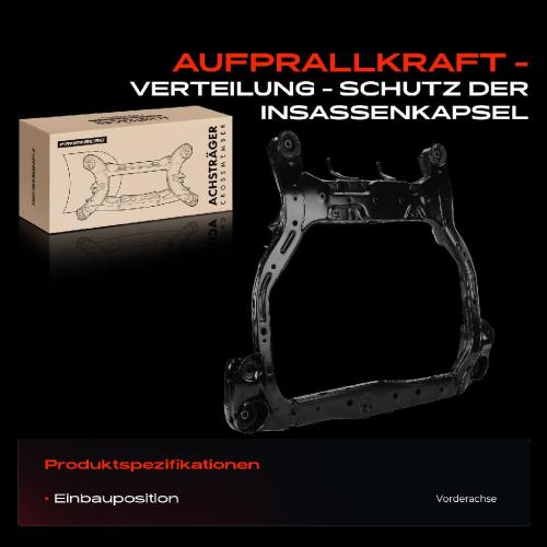 1x Achskörper Achsträger Motorträger Vorderachse für Hyundai Accent 3 MC KIA Rio 2 JB 1.4L-1.6L Bild 1x Achskörper Achsträger Motorträger Vorderachse für Hyundai Accent 3 MC KIA Rio 2 JB 1.4L-1.6L