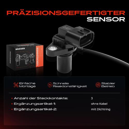 1x Kurbelwellensensor Impulsgeber für Suzuki Vitara ET TA TD Wagon R Schrägheck Bild 1x Kurbelwellensensor Impulsgeber für Suzuki Vitara ET TA TD Wagon R Schrägheck