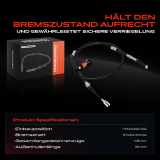1x Seilzug Feststellbremse Hinterachse links für Toyota Corolla E11 1997-2002