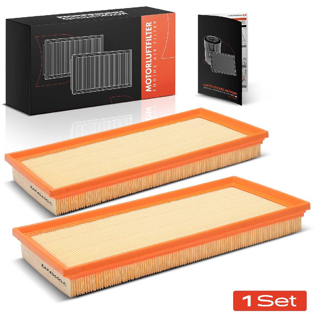 2x Luftfilter Filtereinsatz für Volvo 240 P242 P245 340-360 343 344 2.0L-2.3L