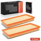 2x Luftfilter Filtereinsatz für Volvo 240 P242 P245 340-360 343 344 2.0L-2.3L