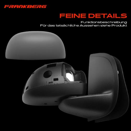 Frankberg 1x Außenspiegel Rechts für Fiat Panda Van 312 319 312 519 2012-2024 Bild Frankberg 1x Außenspiegel Rechts für Fiat Panda Van 312 319 312 519 2012-2024