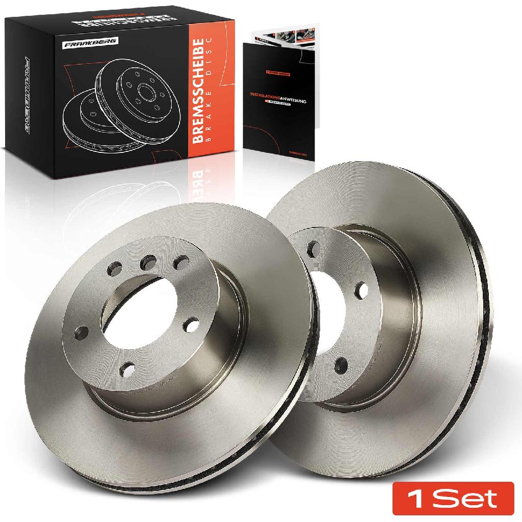 2x Bremsscheiben Vorderachse für BMW 1er Cabriolet E81 E87 E88 E82 E90 E93 E92 E91 E89 2004-2016