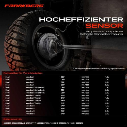 2x ABS Sensor Vorne für Ford Mondeo I Stufenheck Turnier II 1.6L 1.8L 2.0L 2.5L 1993-2000 Bild 2x ABS Sensor Vorne für Ford Mondeo I Stufenheck Turnier II 1.6L 1.8L 2.0L 2.5L 1993-2000