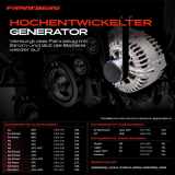 1x Lichtmaschine Generator für Audi A4 8K B8 A6 4F C6 A7 4G Q7 Dacia 2.7L 3.0L