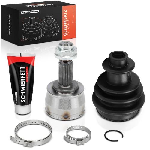 1x Antriebswelle Gelenksatz Vorderachse für Fiat 500 312 Panda 169 Bravo Doblo Lancia Bild 1x Antriebswelle Gelenksatz Vorderachse für Fiat 500 312 Panda 169 Bravo Doblo Lancia