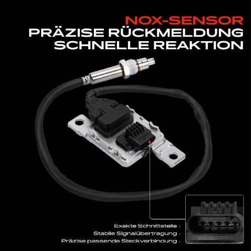 1x Nox Sensor Nitrogen Oxide Lamdasonde Katalysator für VW Touareg 7P5 7P6 2010-2018 Bild 1x Nox Sensor Nitrogen Oxide Lamdasonde Katalysator für VW Touareg 7P5 7P6 2010-2018