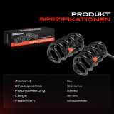 2x Fahrwerksfeder Hinterachse für Audi A6 4F2 4F5 2.0L 2.4L 2.7L 2.8L 3.0L 3.1L 3.2L 2004-2011