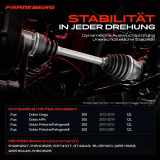 1x Antriebswelle Vorderachse Links für Fiat Doblo 263 1.2L 2010-2019