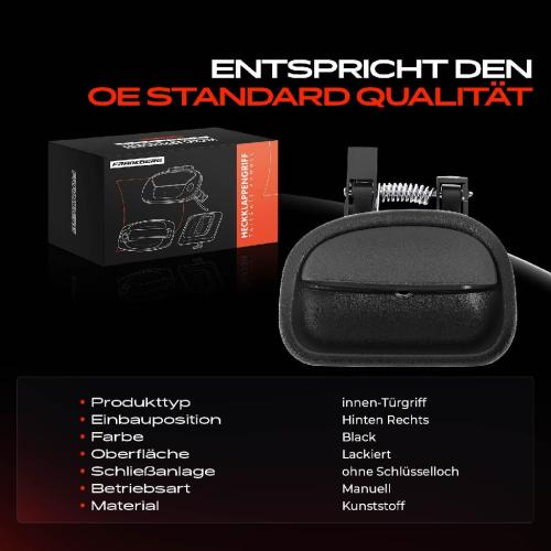 1x Türgriff Hinten Rechts innen für Nissan Kubistar Kasten Renault Kangoo Express 1.2L 1.5L Bj ab 1997 Bild 1x Türgriff Hinten Rechts innen für Nissan Kubistar Kasten Renault Kangoo Express 1.2L 1.5L Bj ab 1997