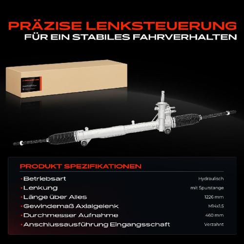 1x Lenkgetriebe Servolenkgetriebe für Ford Fiesta V JD JH Mazda 2 DY 1.2L-1.6L Bild 1x Lenkgetriebe Servolenkgetriebe für Ford Fiesta V JD JH Mazda 2 DY 1.2L-1.6L