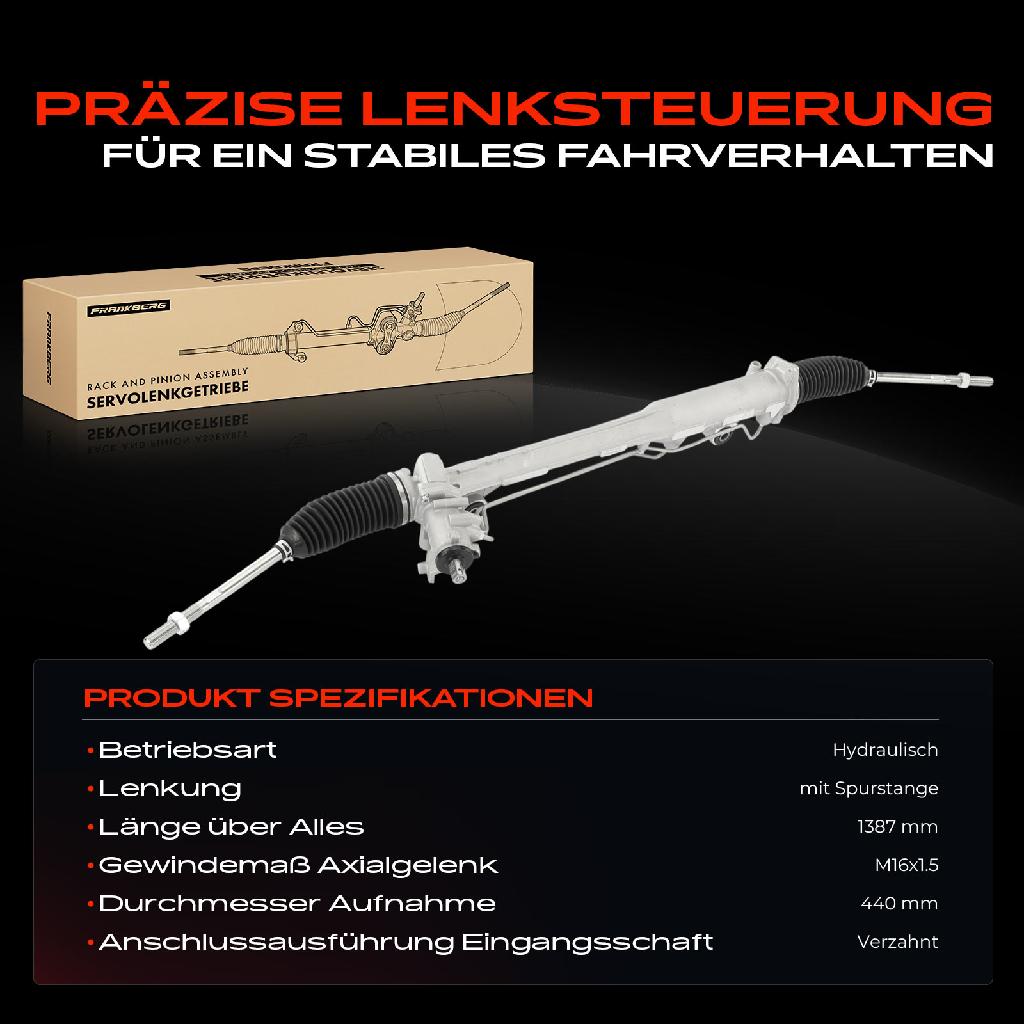 1x Lenkgetriebe Servolenkgetriebe für VW Amarok 2HA 2HB S1B S6B S7A S7B