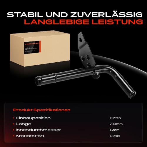1x Kraftstoffeinfüllrohr Einfüllstutzen für Mitsubishi Pajero 3 V6W 4 V8W Bild 1x Kraftstoffeinfüllrohr Einfüllstutzen für Mitsubishi Pajero 3 V6W 4 V8W