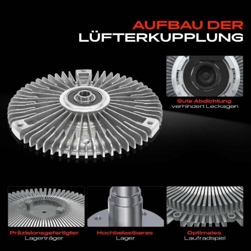 1x Lüfterkupplung Kühlerlüfte für Mercedes-Benz E-Klasse T-Model S210 W210 Bild 1x Lüfterkupplung Kühlerlüfte für Mercedes-Benz E-Klasse T-Model S210 W210