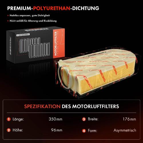 2x Luftfilter Filtereinsatz für Mercedes-Benz W204 S204 W212 S212 C207 X204 CLS GLE SLC Bild 2x Luftfilter Filtereinsatz für Mercedes-Benz W204 S204 W212 S212 C207 X204 CLS GLE SLC