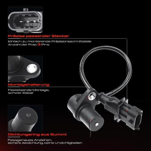 1x Kurbelwellensensor Impulsgeber für Mazda BT-50 Pick-up Pritsche/Fahrgestell Bild 1x Kurbelwellensensor Impulsgeber für Mazda BT-50 Pick-up Pritsche/Fahrgestell