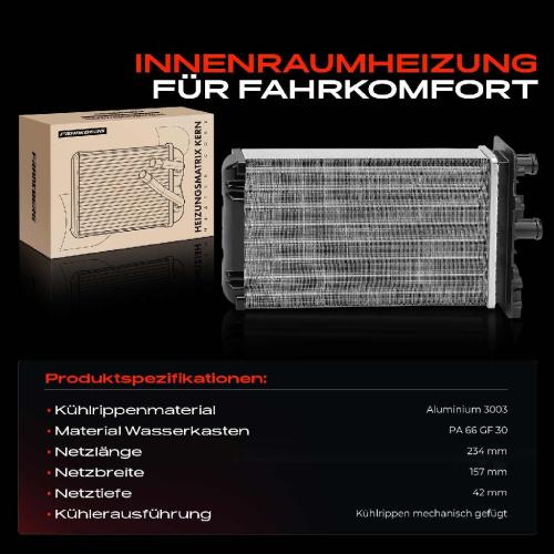 1x Wärmetauscher Innenraumheizung für VW Transporter IV 70B 70A 70E California T4 Bild 1x Wärmetauscher Innenraumheizung für VW Transporter IV 70B 70A 70E California T4