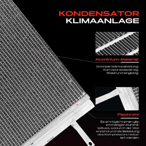 Frankberg 1x Kondensator Klimaanlage für VW Polo 9N Skoda Fabia Seat Ibiza Bild Frankberg 1x Kondensator Klimaanlage für VW Polo 9N Skoda Fabia Seat Ibiza